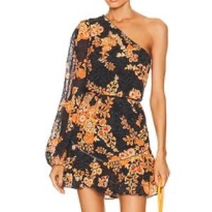 Hemant Nandita Alia Georgette Dress